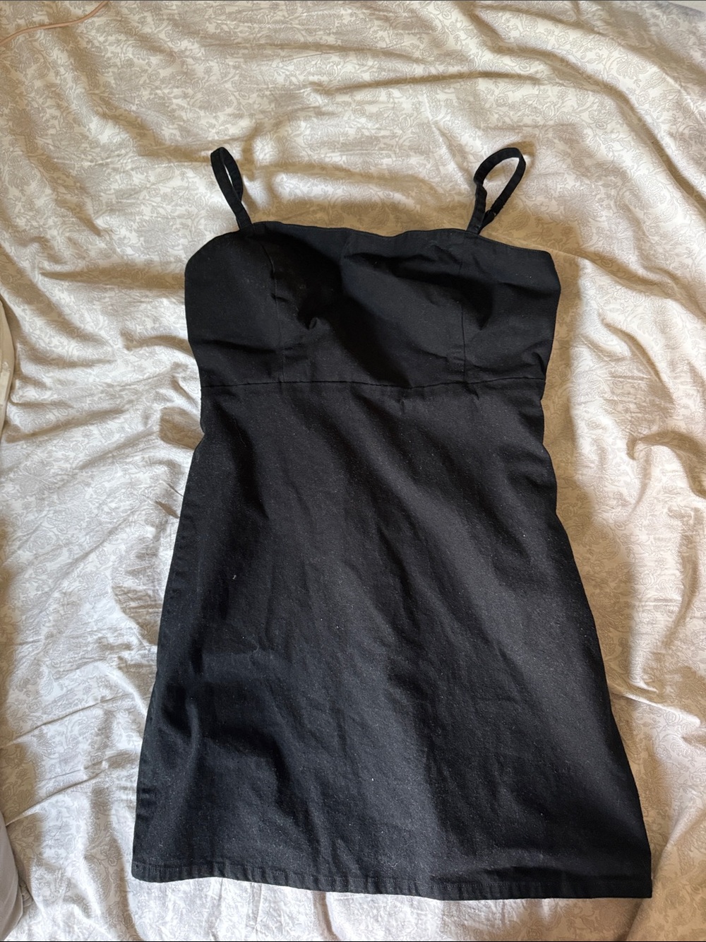Hollister Black Spaghetti-Strap Mini Dress